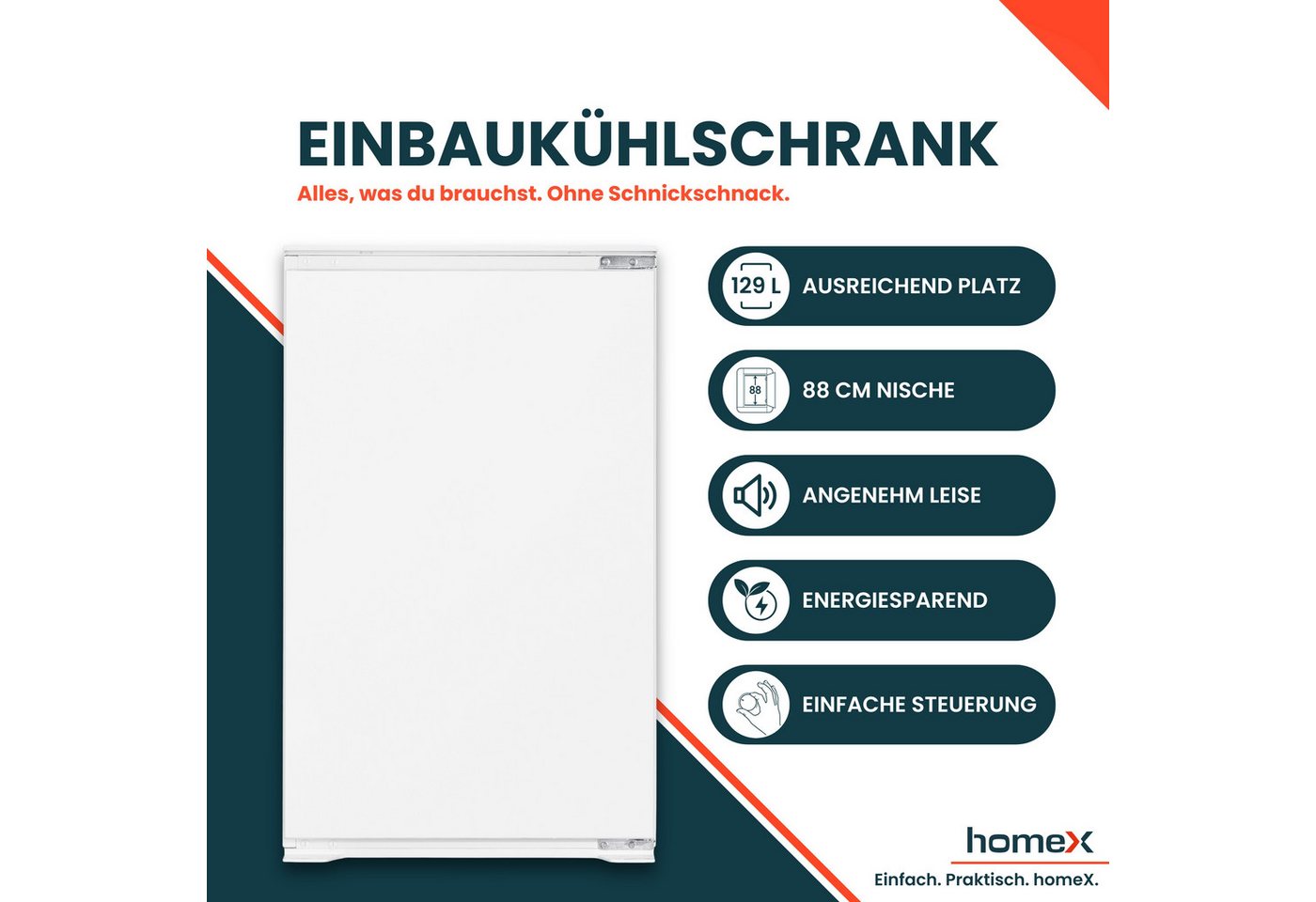 CB1291E, Vollraumkühlschrank Bild 3