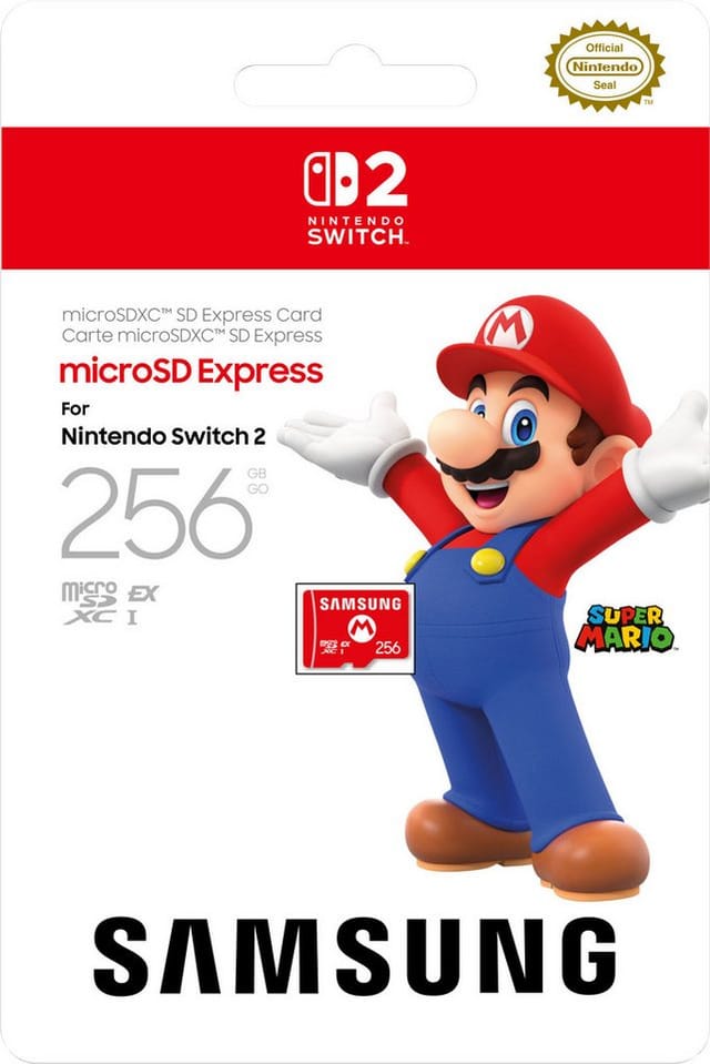 Nintendo Switch 2 microSD Express Card 256 GB, Speicherkarte