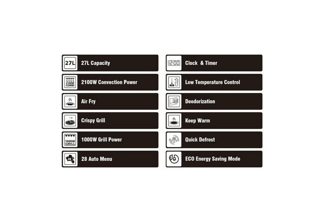 RCA271TB, Mikrowelle
