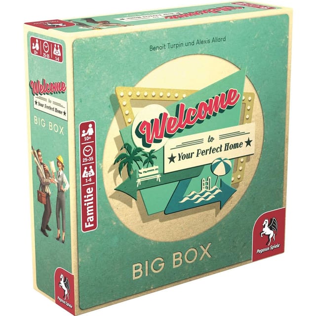 Welcome to your perfect Home Big Box, Brettspiel