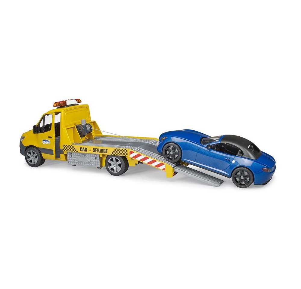 MB Sprinter Autotransporter mit Light & Sound Modul , Modellfahrzeug