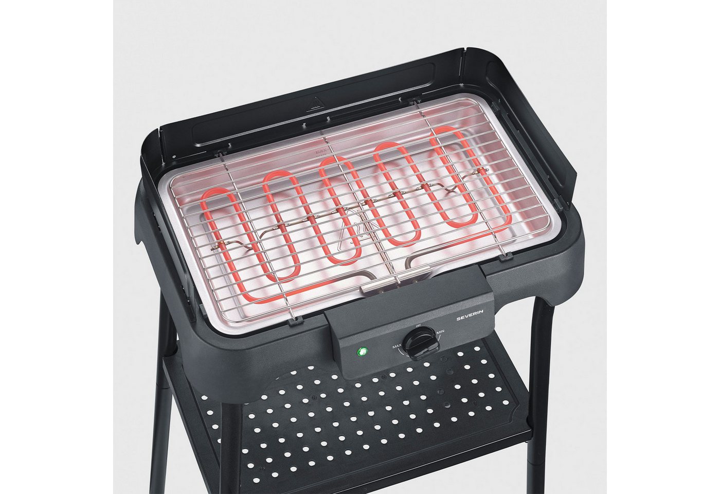 SEVERIN Standgrill »PG 8594«, Grillfläche: 38 x 22cm, 2300 W, schwarz Bild 2