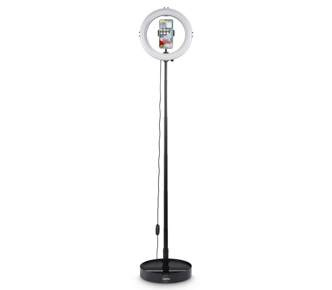 hama LED-Ringlicht »FoldUp«, Ø: 26,5 cm, schwarz, Kunststoff - silberfarben Bild 4
