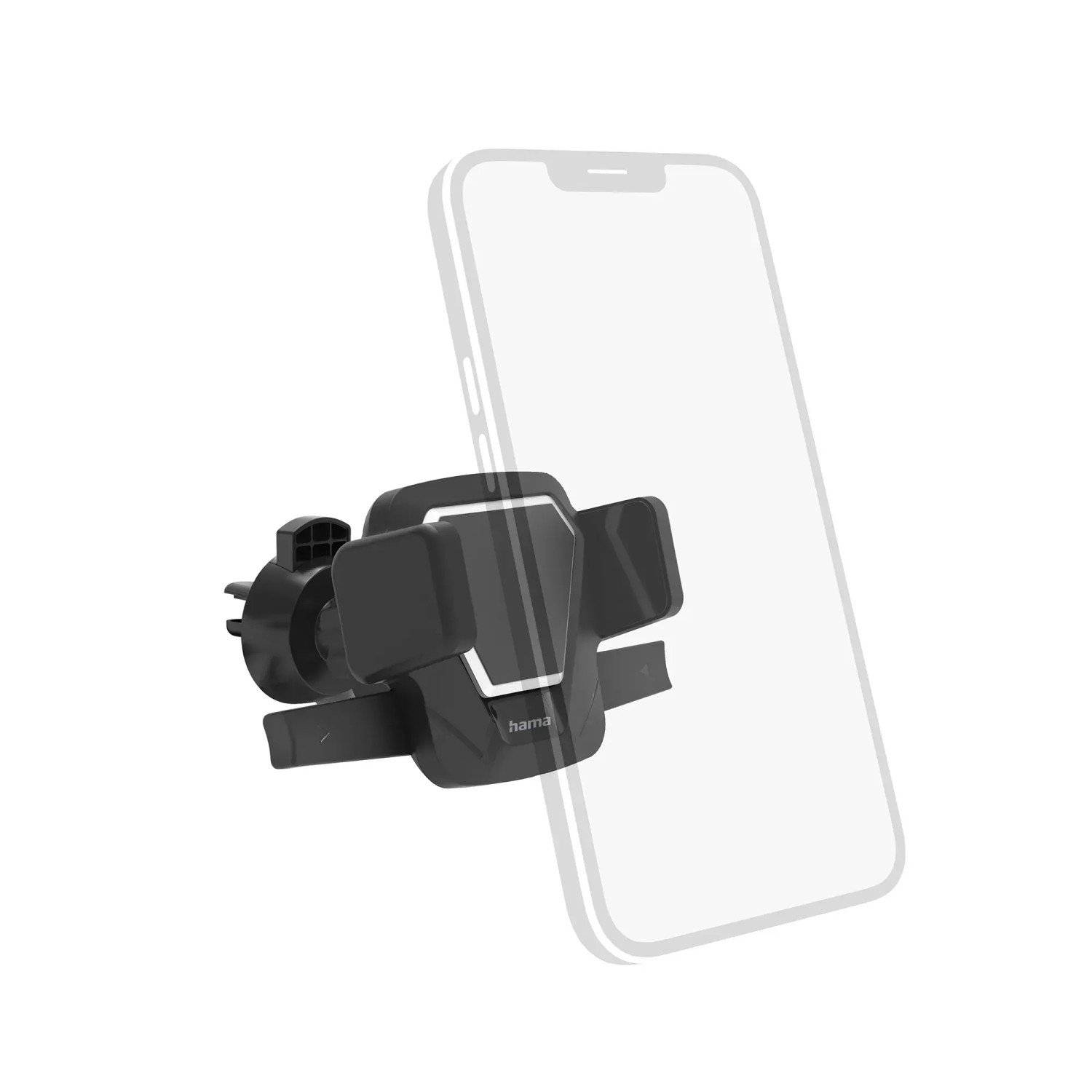 hama Handyhalterung »Easy Snap«, schwarz, Kunststoff