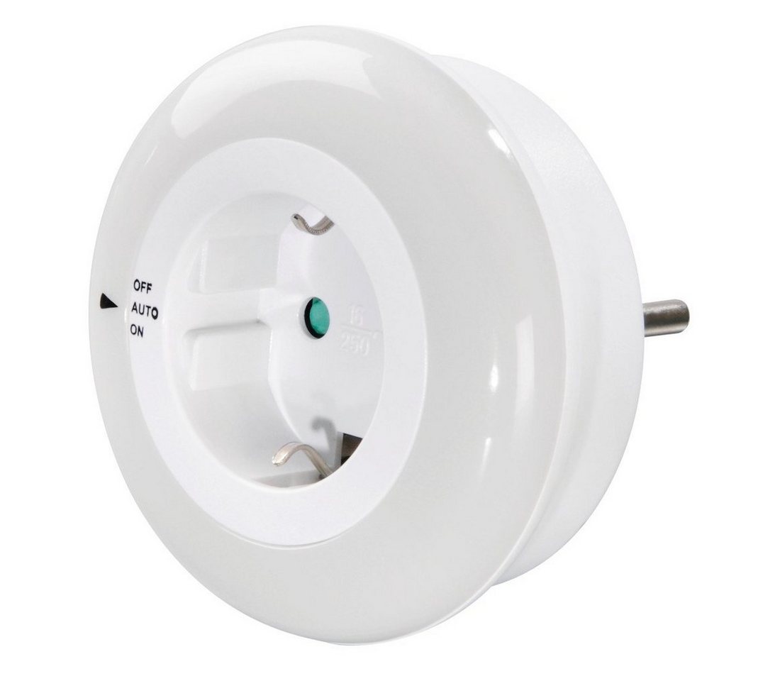 hama LED-Nachtlicht »Circle«, 0,8 W, Lichtfarbe: weiß, Kunststoff - weiss