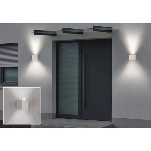 hama LED-Wandleuchte, 6 W, Metall - weiss Bild 5