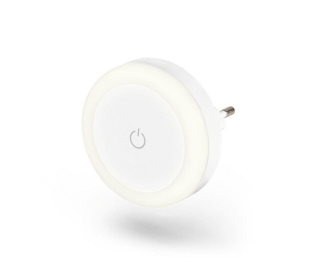 hama LED-Nachtlicht »Touch Switch«, 1 W, Lichtfarbe: weiß, Kunststoff - weiss Bild 3