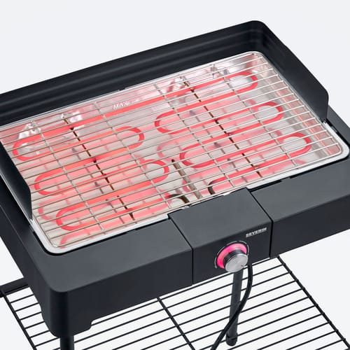 SEVERIN Elektrogrill »PG 8566«, 44,5 x 26 cm, 2200 W, schwarz
