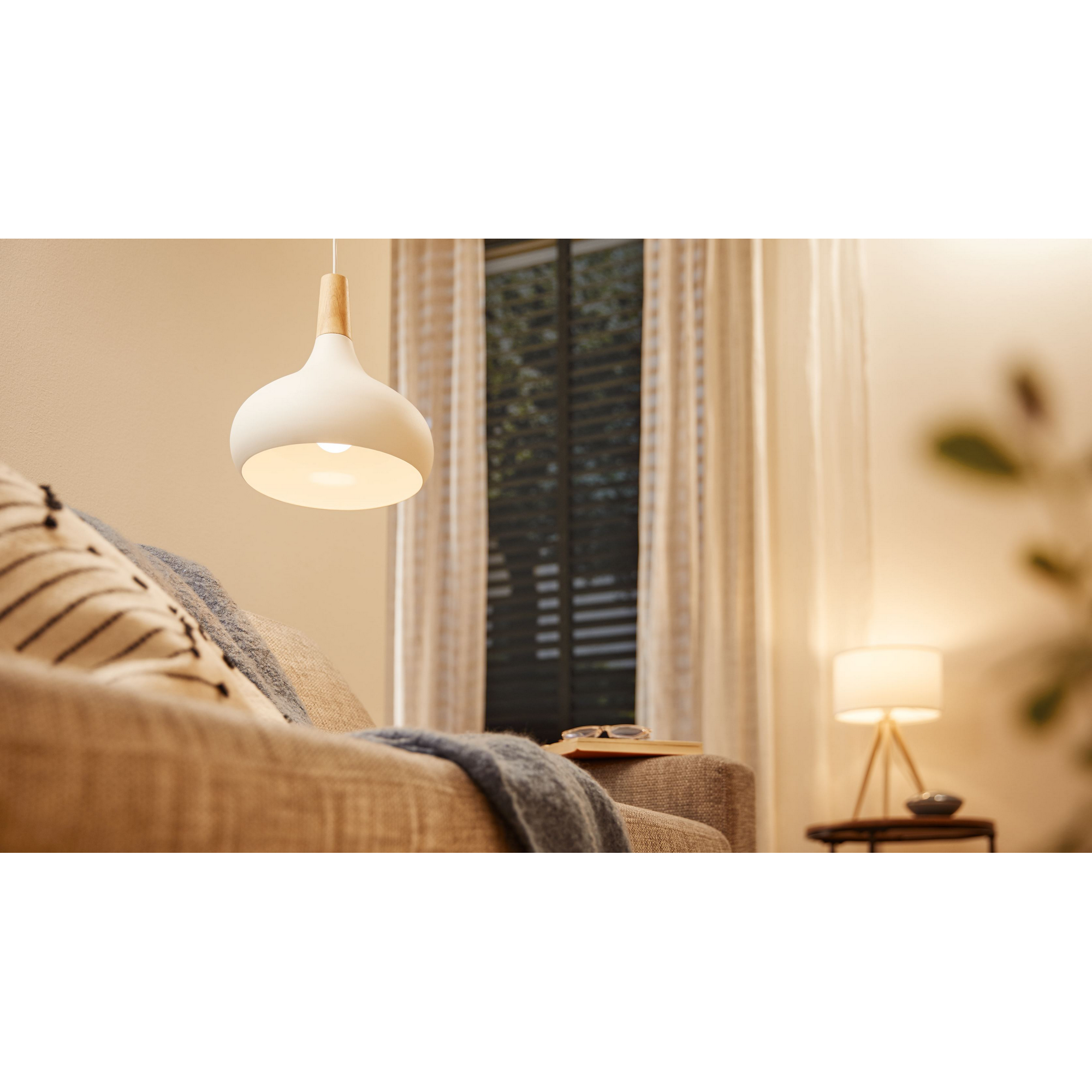 Philips Smart LED Leuchtmittel Tunable White A60 E27 Birnenform 8 W Bild 3