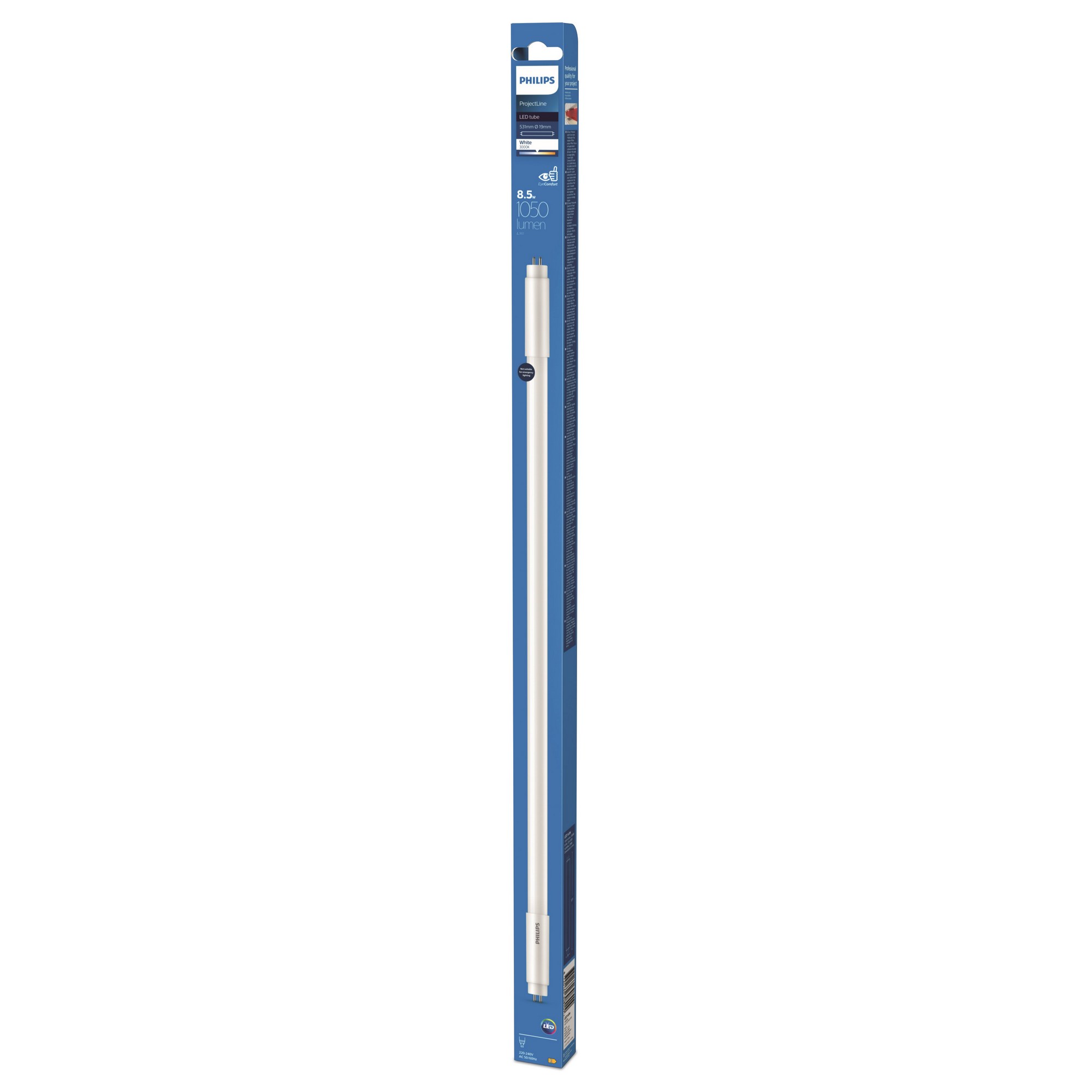 Philips LED-Leuchtmittel Stabform 60,4 cm G5 8,5 W warmweiß Bild 2