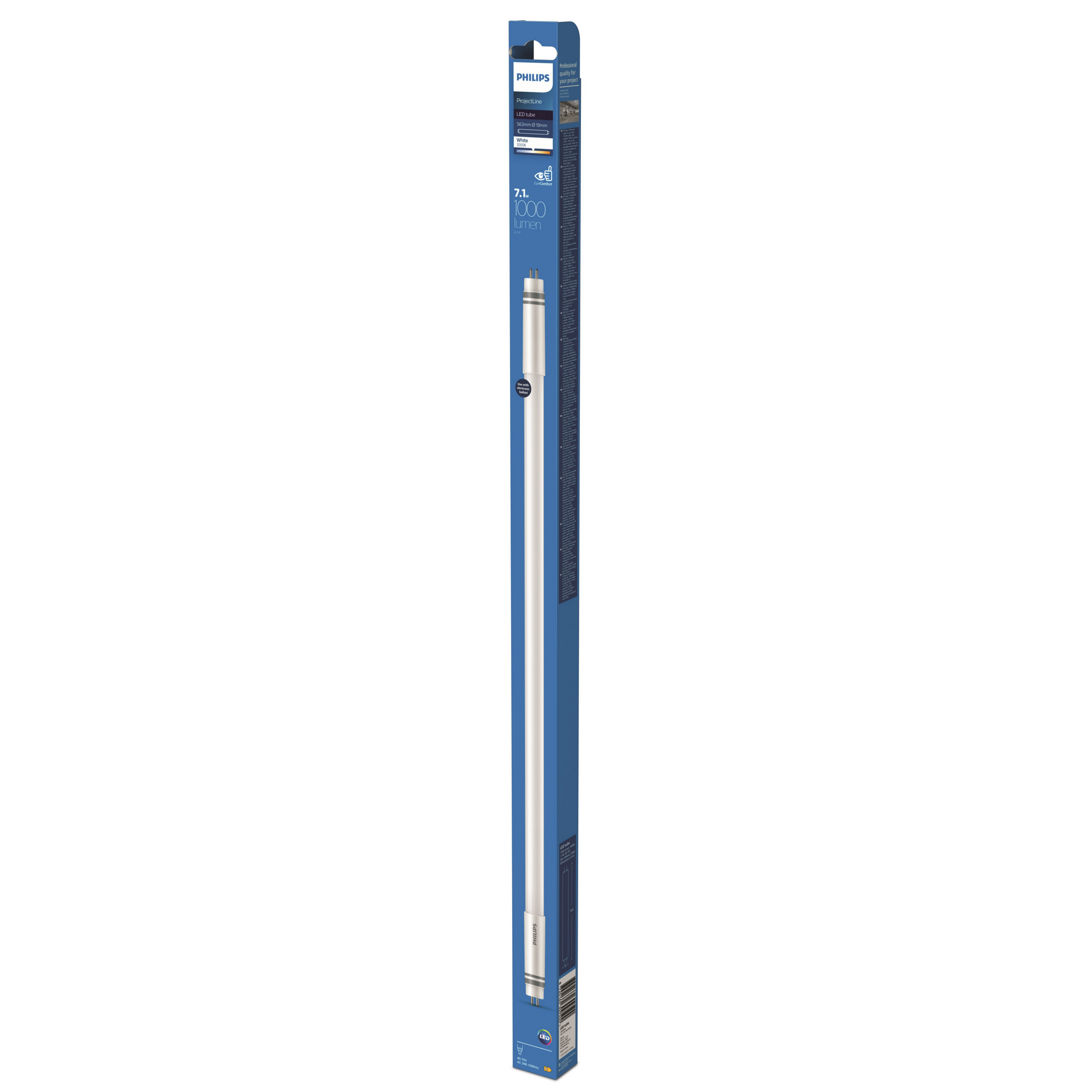 Philips LED-Leuchtmittel Stabform 60 cm G5 7,1 W warmweiß Bild 2