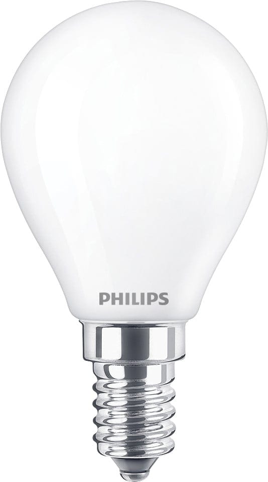 Philips LED-Leuchtmittel Filament Tropfenform P45 E14 6,5W neutralweiß