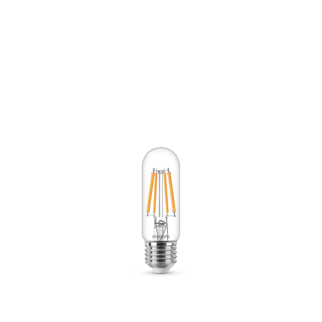 Philips LED-Leuchtmittel Filament Stabform T30 E27 6,5W warmweiß
