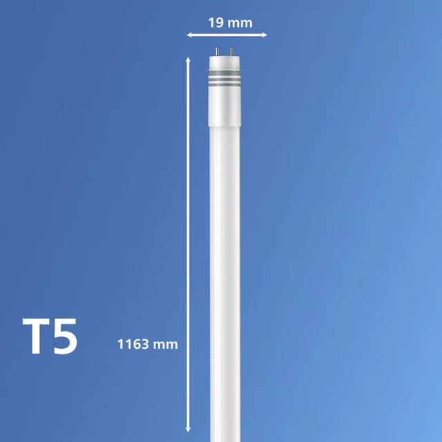 Philips LED-Leuchtmittel Stabform T5 Röhre 17,1W G5 neutralweiß matt