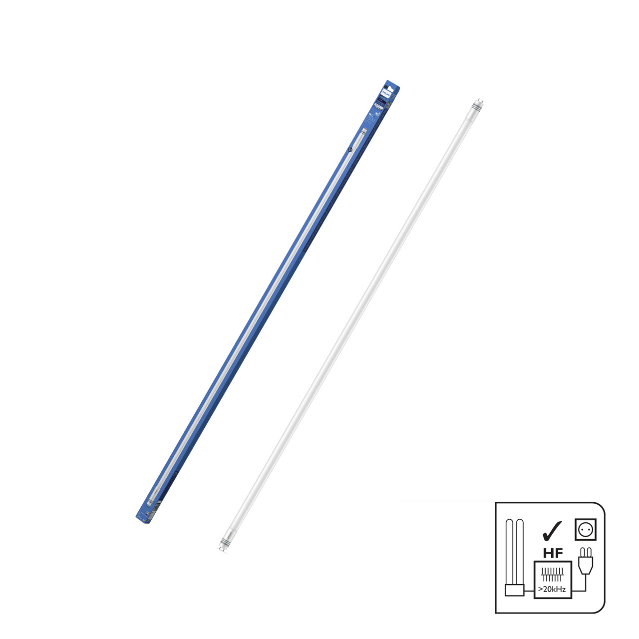 Philips LED-Leuchtmittel Stabform T5 Röhre 17,1W G5 neutralweiß matt Bild 2
