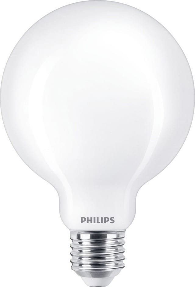 Philips LED-Leuchtmittel Filament Globe G93 E27 7W warmweiß matt