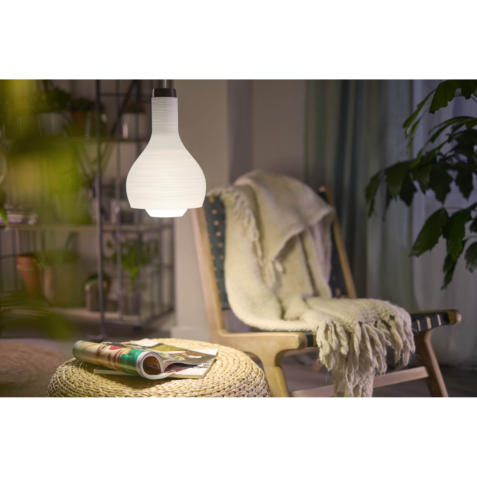 Philips LED-Leuchtmittel A60 E27 5,2W warmweiß matt Bild 3