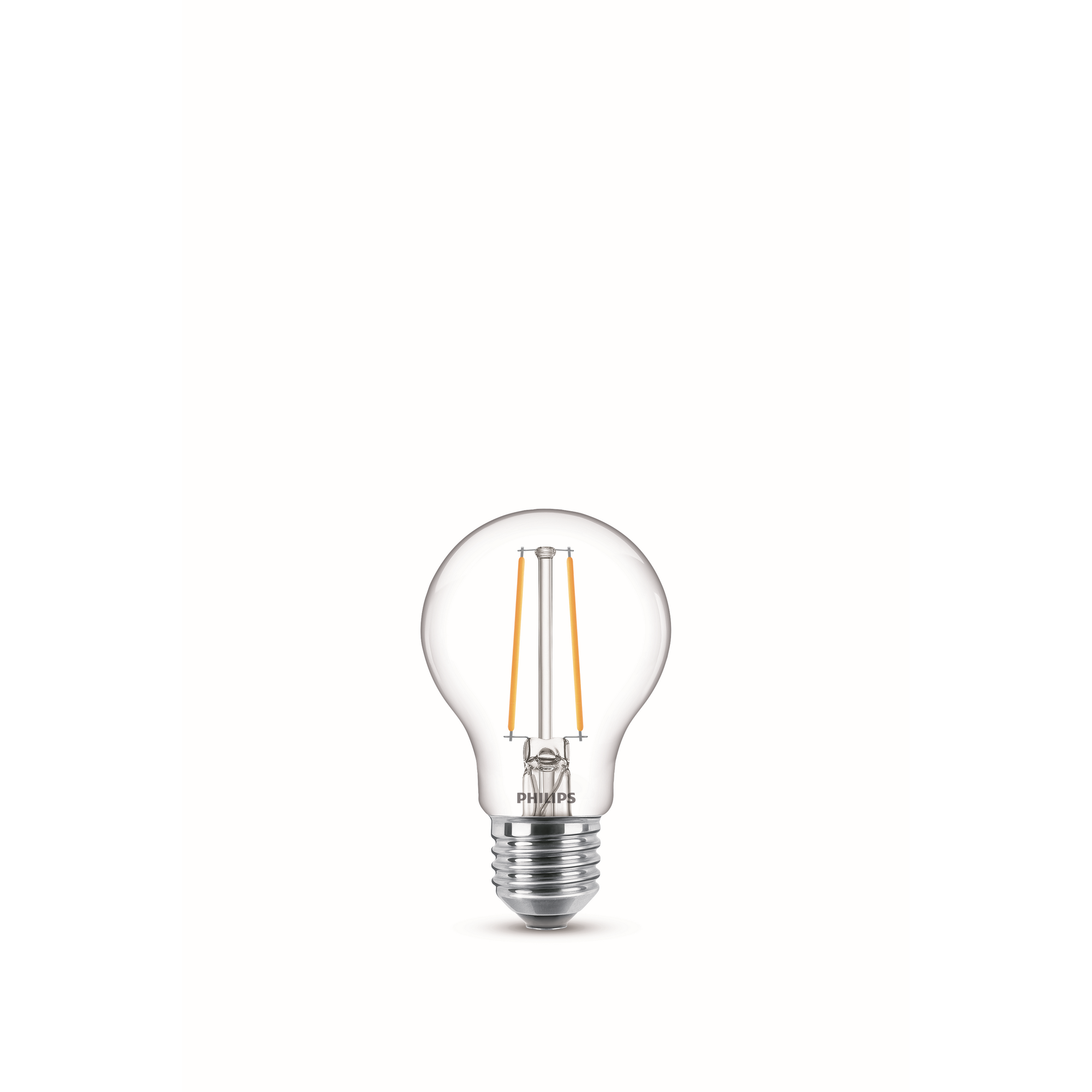 Philips LED-Leuchtmittel Birnenform A60 E27 1,5W warmweiß
