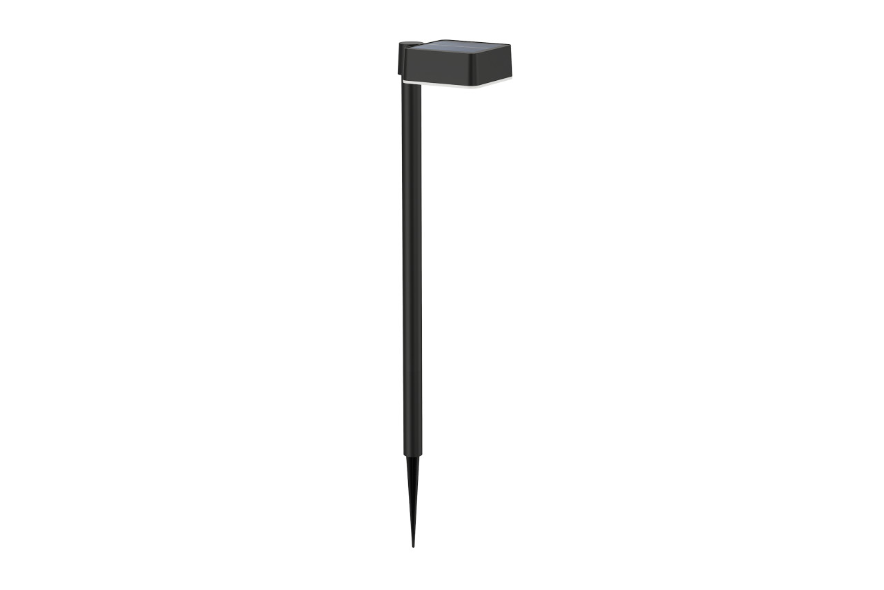 Solar Gehwegleuchte Vynce 20,6 x 11,7 x 8,2 cm schwarz Bild 3