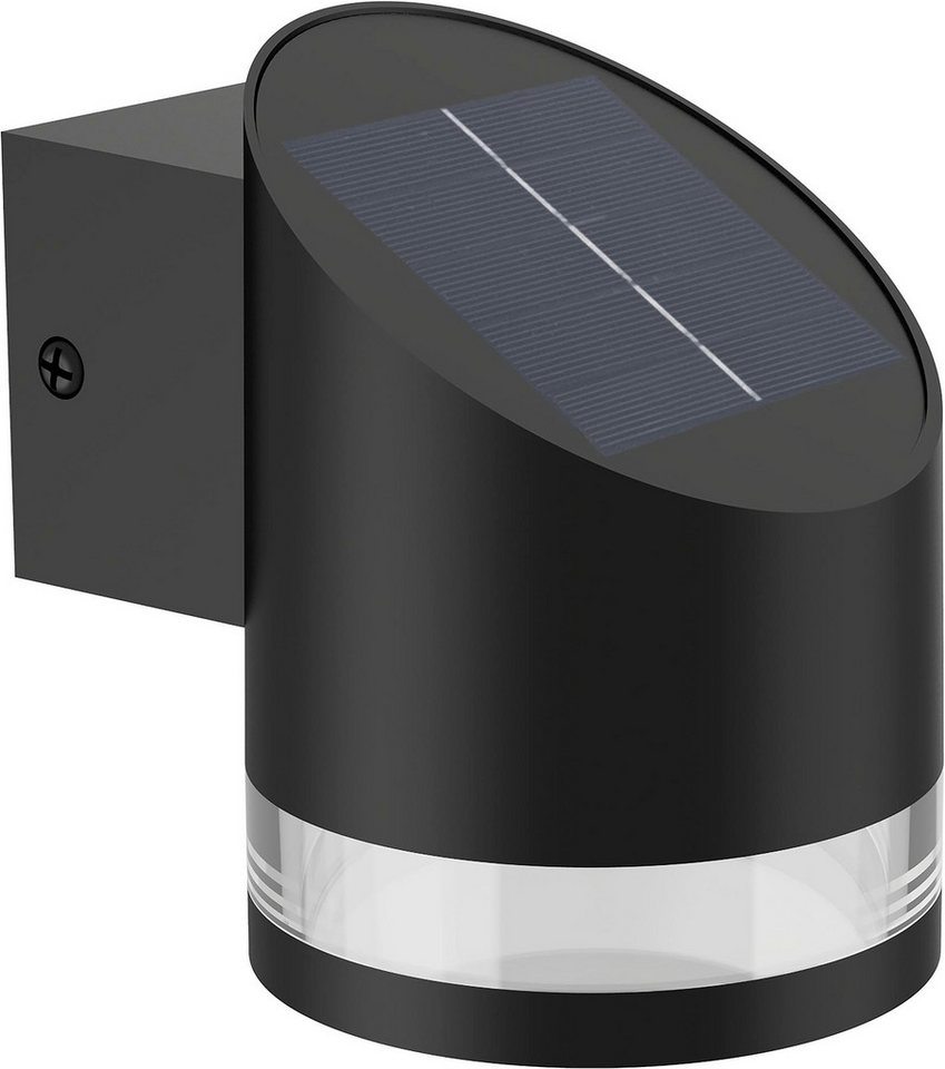 Solar Wandleuchte Fyve 13,4 x 13,2 x 9,7 cm schwarz Bild 4