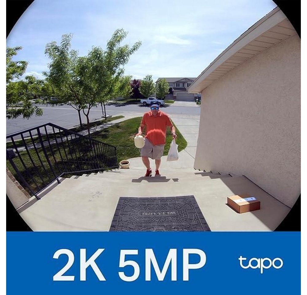 TP-Link Türklingelkamera Tapo D235 Smart Video schwarz