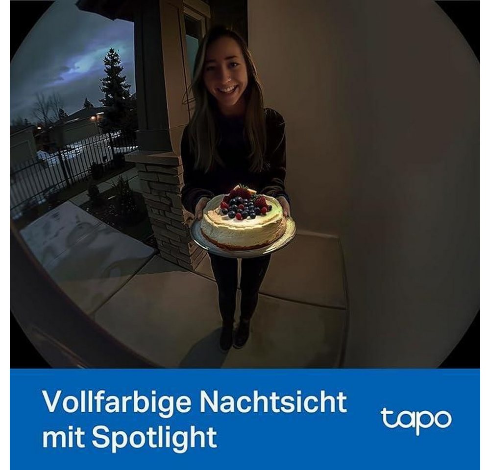 TP-Link Türklingelkamera Tapo D235 Smart Video schwarz Bild 3