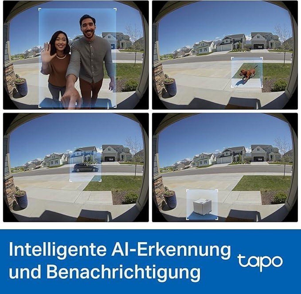 TP-Link Türklingelkamera Tapo D235 Smart Video schwarz Bild 5
