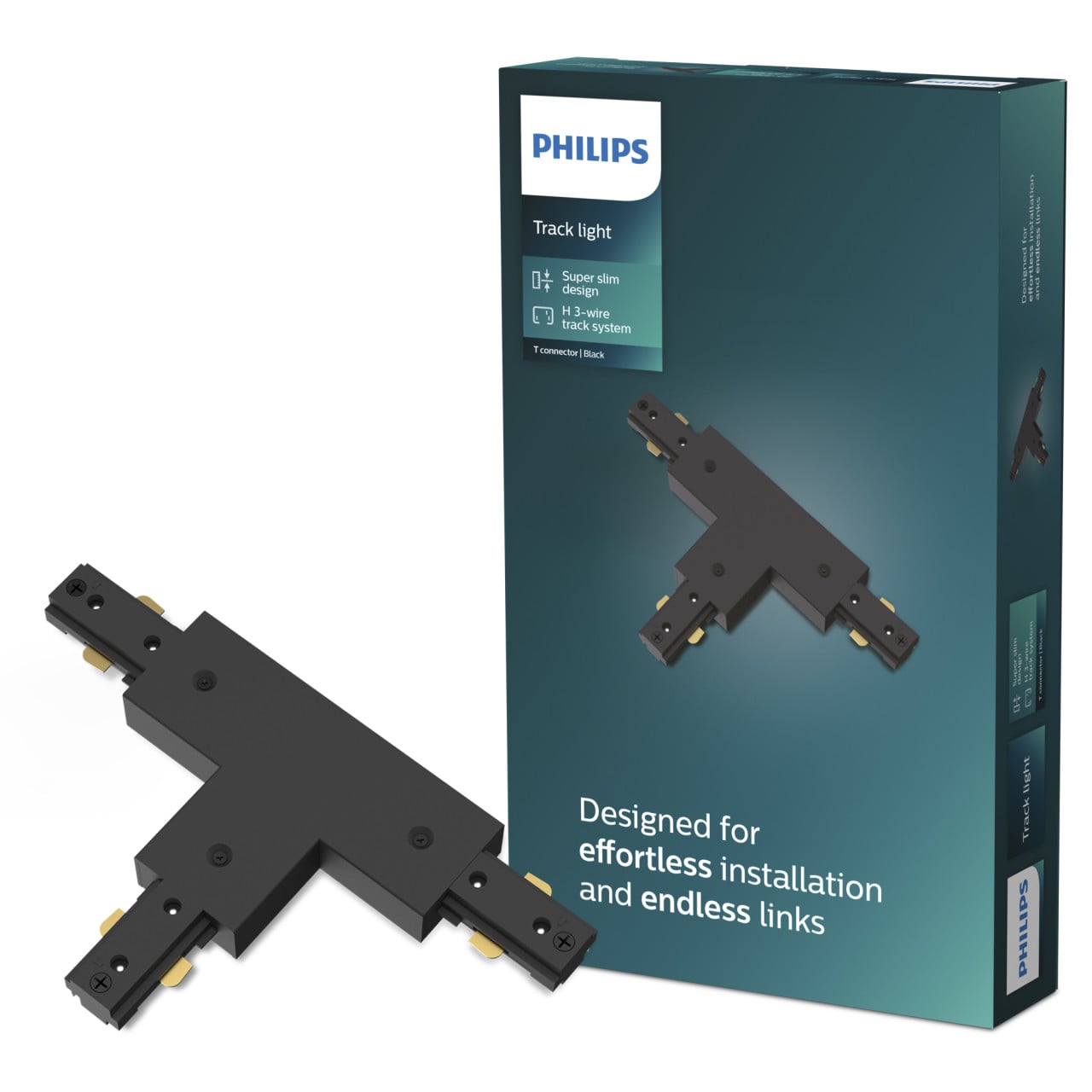 Philips EasyLink Stromverbinder für Schienenleuchte T schwarz Bild 3