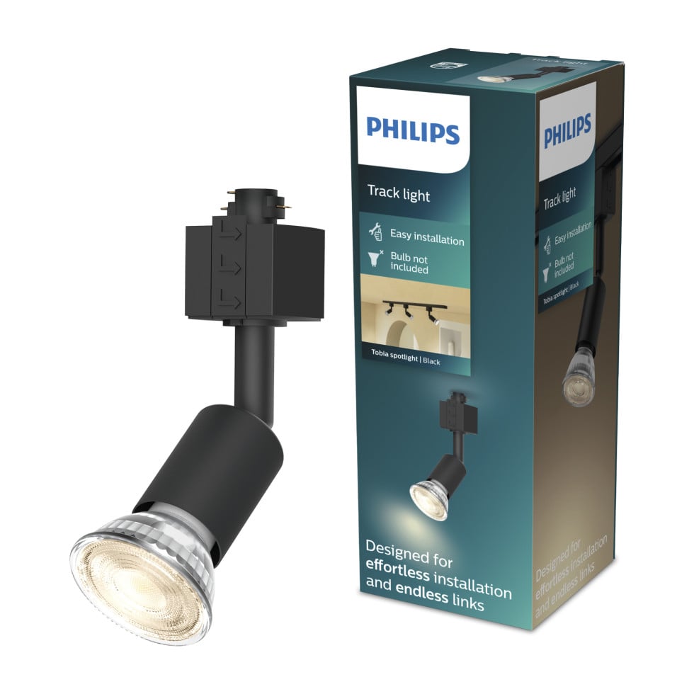 Philips Schienenleuchte 1er Spot Tobia Easy Link schwarz Bild 5