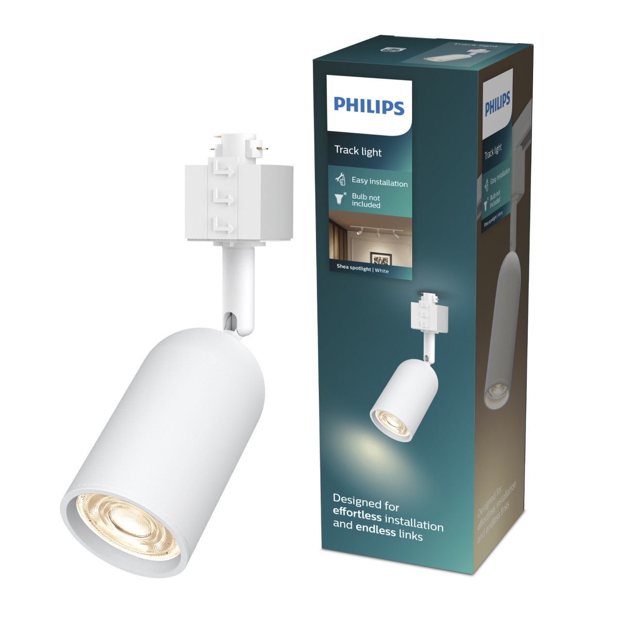 Philips Schienenleuchte 1er Spot Shea Easy Link weiß Bild 3