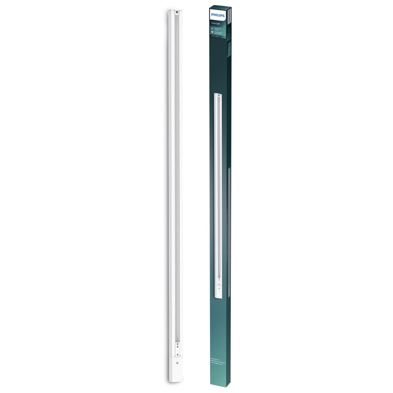 Philips EasyLink Trägerschiene 1 m mit Stromzufuhr weiß