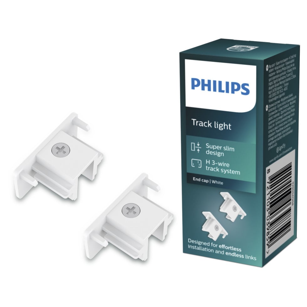 Philips EasyLink Endkappen 2 Stück weiß Bild 2