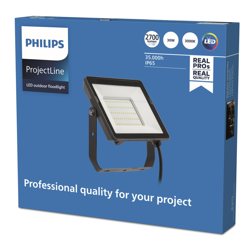 Philips LED Flutlicht ProjectLine 30W warmweiß Bild 2