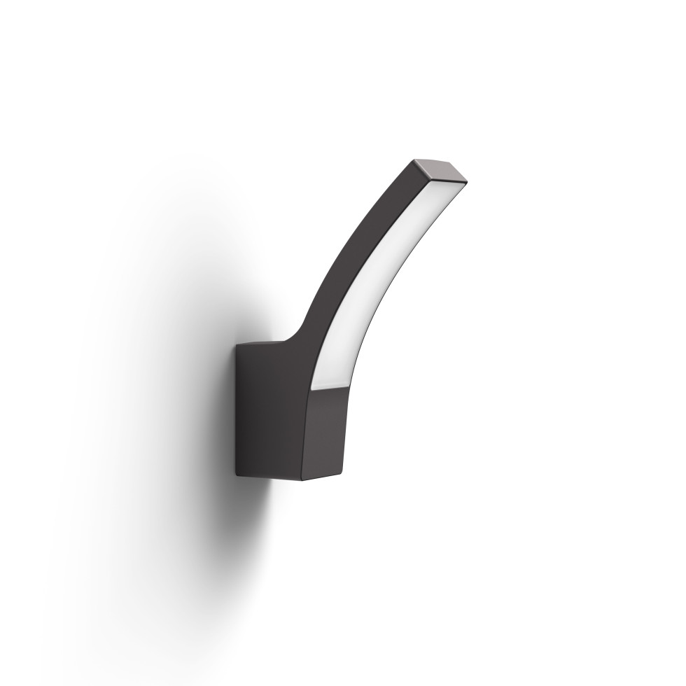 Philips LED Außenwandleuchte Splay anthrazit mit Bewegungssensor warmweiß