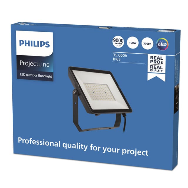 Philips LED Flutlicht ProjectLine 100W warmweiß
