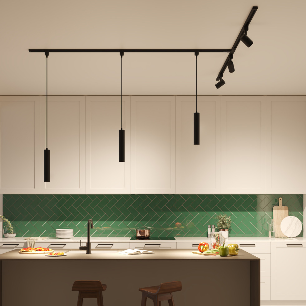 Philips Pendelleuchte 3er Pendel Paxie Easy Link schwarz Bild 3