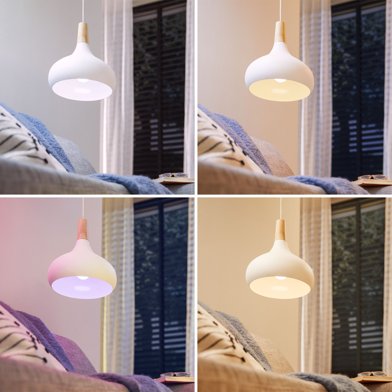 Philips LED Leuchtmittel GU10 4,7W 345lm 2200-6500K RGB Bild 2