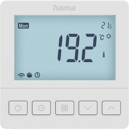Hama Smart Home Fußbodenheizungs-Thermostat, Unterputz, 230 V, WLAN