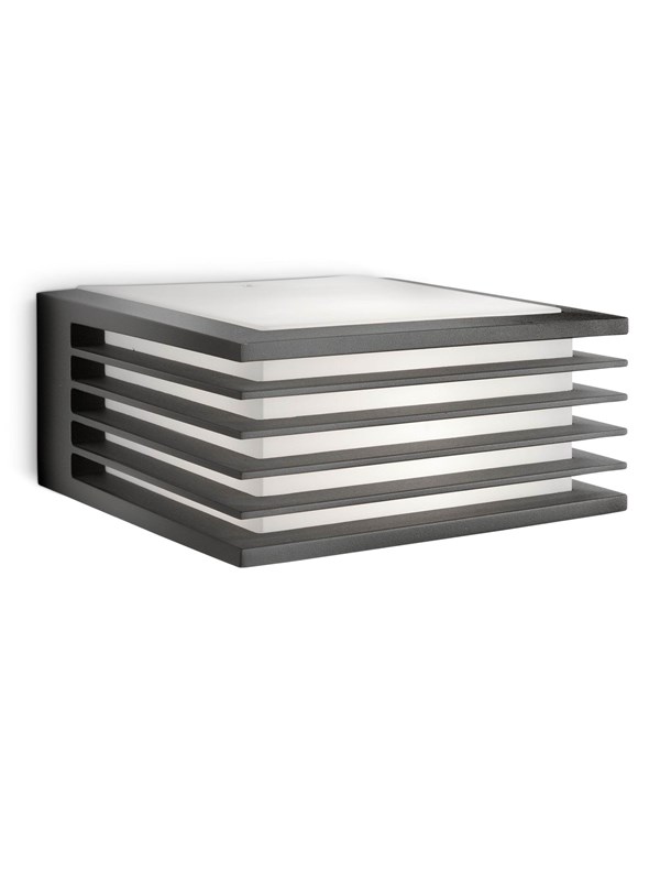 Philips Wandleuchte Shades Anthrazit 8,2 cm x 17,1 cm x 17 cm