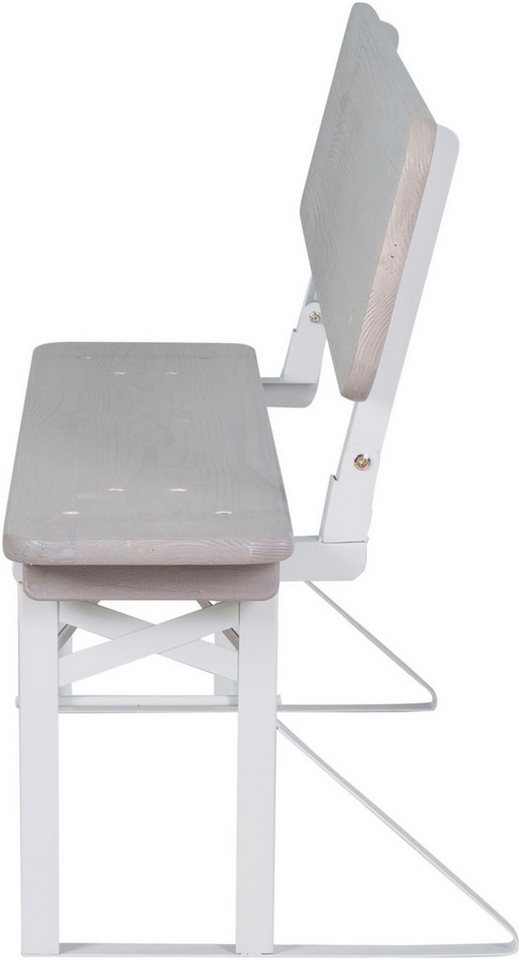 roba Kinderpartygarnitur Grau mit Lehne aus FSC-zertifiziertem Holz Bild 2