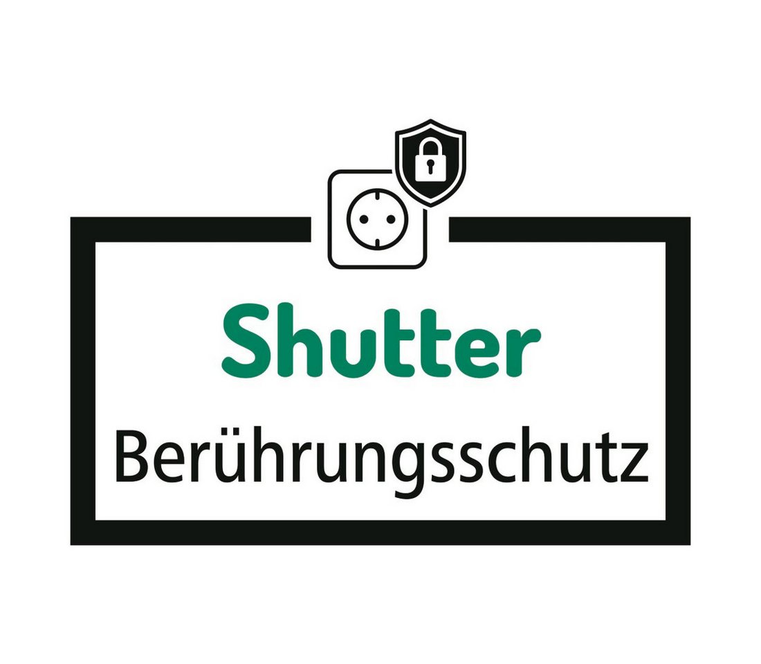 Hama Steckdosenleiste 3-Fach Schalter Wandmontage Weiß 3 m Bild 2