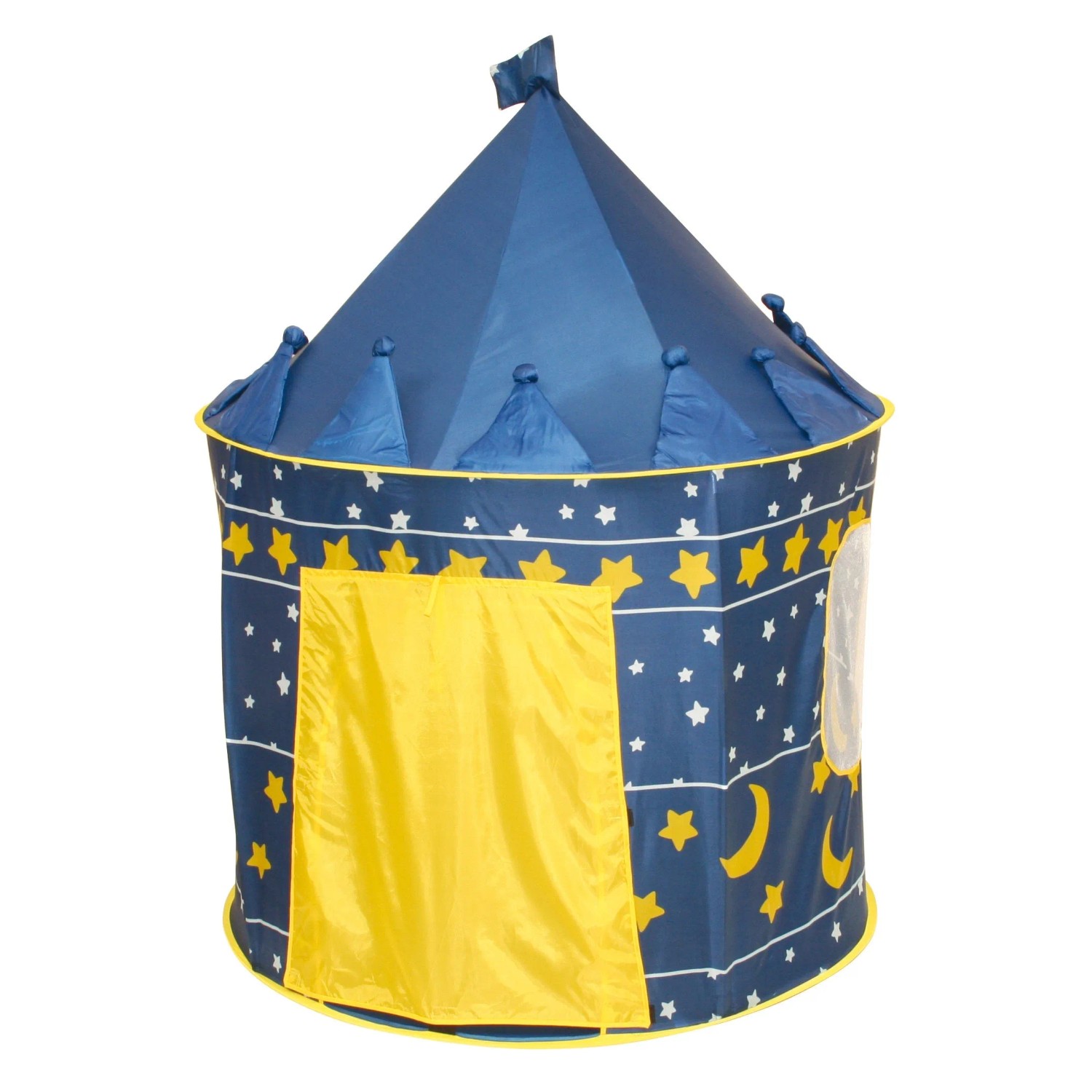roba Kinderzelt Mond und Sterne Spielhaus aus Stoff mit Tasche