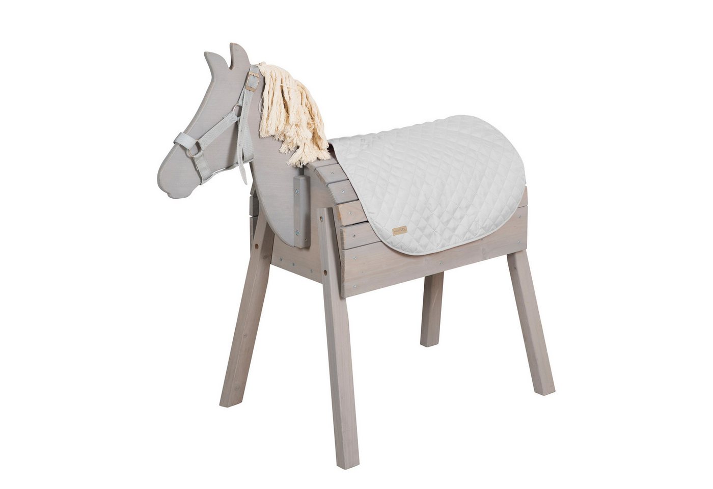roba Accessoires Set roba Style Grau Decke und Halfter Passend für Outdoor Spielpferd Bild 3