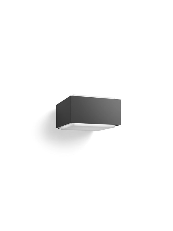 Philips Wandleuchte MyGarden Hedgehog Anthrazit 16 cm x 18,2 cm