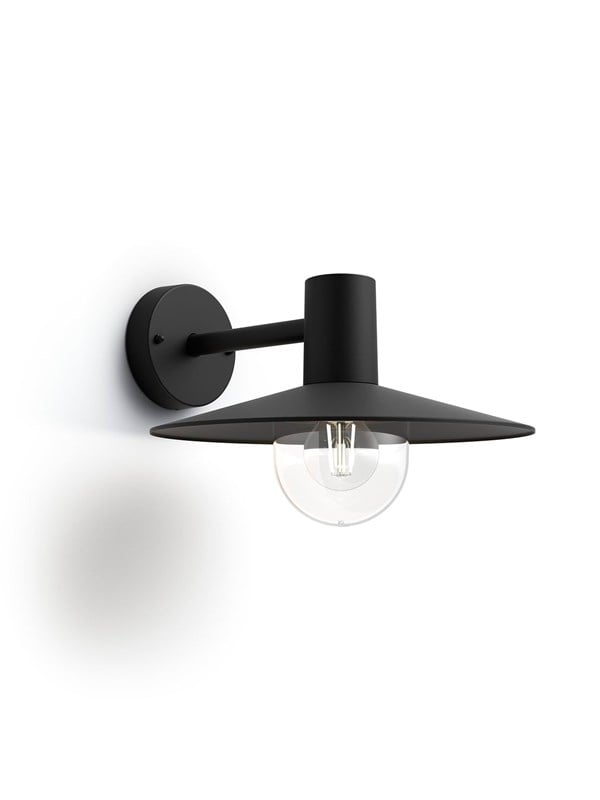 Philips Wandleuchte Skua Schwarz 21,8 cm x 34,3 cm x 30 cm