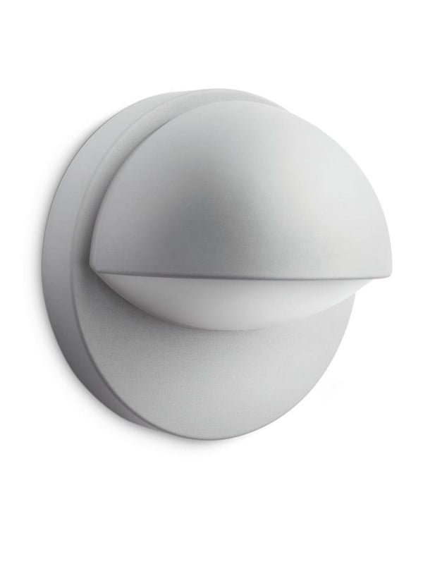 Philips ES-Wandleuchte MyGarden June Grau 19,5 cm x 19,5 cm x 13,5 cm