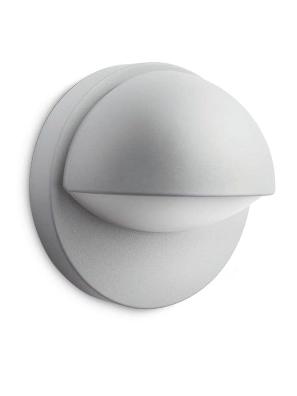 Philips ES-Wandleuchte MyGarden June Grau 19,5 cm x 19,5 cm x 13,5 cm