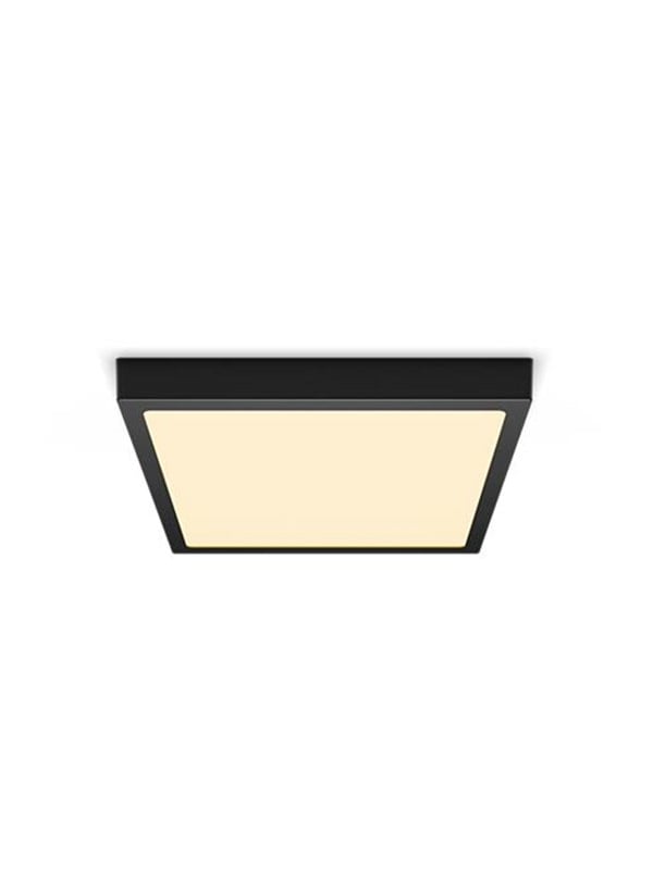 Philips LED-Einbauspot Magneos Slim Surface DL252 Schwarz 28,5 cm x 28,5 cm