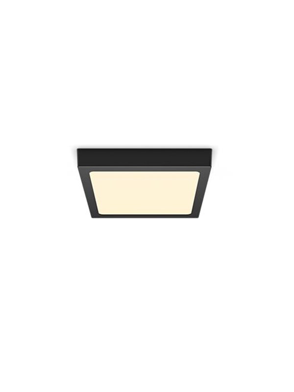 Philips LED-Einbauspot Magneos Slim Surface DL252 Schwarz 21 cm x 21 cm