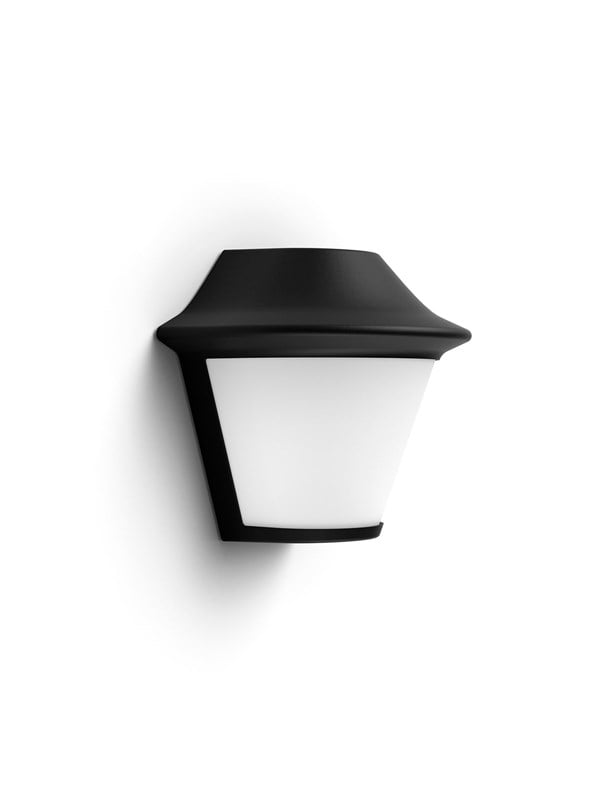 Philips Wandleuchte MyGarden Serres Schwarz 17 cm x 13,3 cm x 18,2 cm